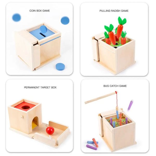 Wooden Montessori Toy Set - Image 2