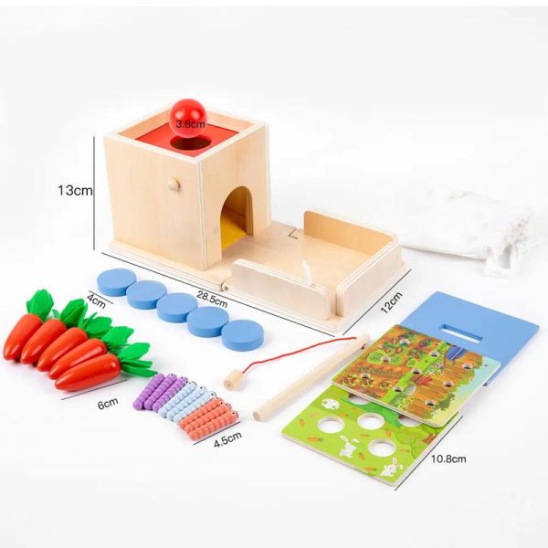 Wooden Montessori Toy Set - Image 3