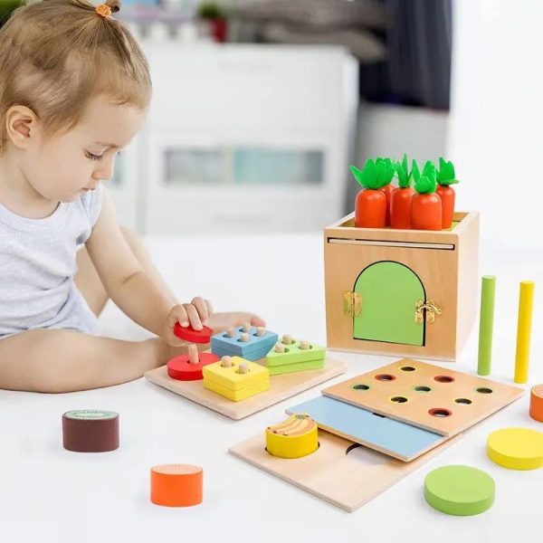 Wooden Kitchen Set PC Material for Kids - Image 2